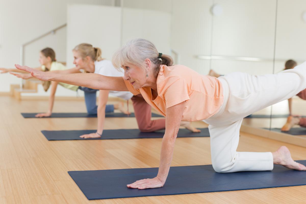 Yoga for the Elderly: Better Posture and Less Pain